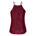 thumbnail image 6 of Womens Sequin Tank Top Sleeveless Sparkly Outfits for Women Shiny Tops Ladies Tops Womens Business Tops, 6 of 7