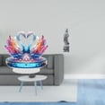 thumbnail image 2 of Escultura de cisne acrílico y estatua de Guan Yin, centro de mesa para oficina, estantería y decoración Feng Shui del hogar., 2 of 8