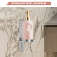 thumbnail image 5 of MYTAKEND Stainless Steel Wall Mounted Soap Dispenser Holder No Drill Easy Install Shampoo Holder Rack for Bathroom Kitchen and Shower Lotion Dispensers Wall Mount Holder, 5 of 6