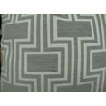 thumbnail image 3 of Thomas Collection Light Gray White Geometric Trellis Luxury Throw Pillow - 11206, 3 of 5