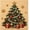 #D, variant on DIY Christmas Pearl Bead Art Kit with Frame, 12 x 12 in 3D Pearl Craft for Adults and Beginners, Festive Holiday Wall Decor(#D)