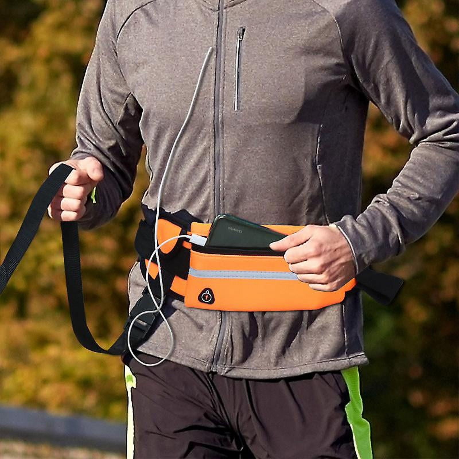 Ensemble de Laisse de Sport Élastique Réfléchissante pour Chien, Corde de Traction, Ceinture de Course pour Chien, Laisse de Jogging Mains Libres Élastique