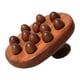 thumbnail image 4 of Cepillo de masaje corporal de madera, herramienta para regalo del Día de la madre, raspado Guasha portátil, cepillo para muslo, cuello, piernas,, 4 of 9