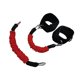 thumbnail image 1 of Bandas de resistencia para piernas con tobilleras, cinturones de entrenamiento de salto, rebote de tobillos Rojo, 1 of 9