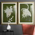 thumbnail image 5 of Wexford Home Heron Plumage I Premium Framed Print, 30.5" x 42.5" - Ready to Hang, Gold (Set of 2), 5 of 9