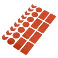 thumbnail image 4 of 24 Pcs Orange Reflective Stickers Safety Warning Strip Tape for Car Trucks Bicycles, 4 of 6