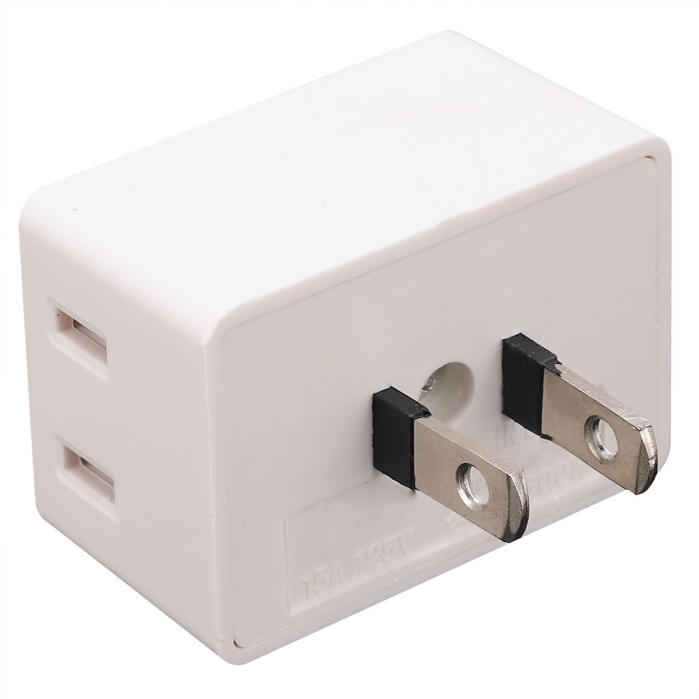 Octpeak Power Electric Plug Socket,Power Outlet Plug Adapter 1 to 3