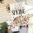 thumbnail image 2 of Welcome Spring House Flag 28x40 Inch Double Sided for Outside Farmhouse Large Seasonal Garden Flags Outdoor Butterfly Colorful Flower Decoration 2-c.28, 2 of 6