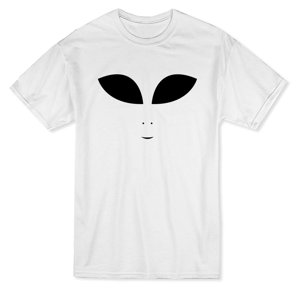 Alien Face Men's White T-shirt | Walmart Canada