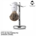 thumbnail image 4 of Brocha de afeitar Perfecto 100% Pure Badger White Handle, 4 of 7