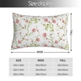 thumbnail image 2 of Sikiie Roses Flowers Pillow Covers, Throw Pillow Case Cushion Covers,Cushion for Bedroom,Couch,Home-16"x24", 2 of 6
