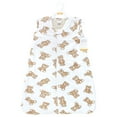 thumbnail image 2 of Hudson Baby Boys Plush Faux Fur Sleeping Bag, Wearable Blanket, Teddy Bears, 12-18 Months, 2 of 2