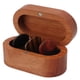 thumbnail image 4 of Estuche de púas de Madera ANGGREK Juego de púas Guitarra Madera Cómoda Bajo ukelele, 4 of 8