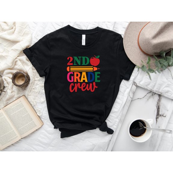 Second Grade Teacher T-Shirt, Teacher Grade Gift, 2nd Grade Tee, Second Grade T Shirt, 2nd Grade Team, Teacher Squad Shirts