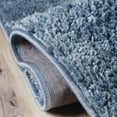 thumbnail image 6 of BNM Solid Indoor Shag Runner or Area Rug, 8' x 10', Blue, 6 of 7