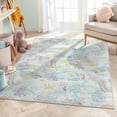 thumbnail image 3 of Care Bears Rainbows In The Sky 5' x 7' Multi Area Rug By Well Woven, 3 of 8