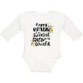 thumbnail image 3 of Inktastic Happy Birthday to the Sweetest Cousin in the World Girls Long Sleeve Baby Bodysuit, 3 of 5