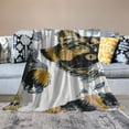 thumbnail image 2 of Orinice Cute Cat Warm Lightweight Blanket Soft Fleece Blankets for All Seasons - Perfect Living Room Sofa Decor and Cow Gifts - Multiple Sizes Available 50x60in, 2 of 6