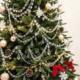 thumbnail image 5 of Clear Acrylic Crystal Swag Garland Ornaments,3Pcs Triple Layer Teardrop Bead Chain with Hooks for Christmas Tree, Wedding Mantel Party Home Decor, 11.81in by XSAOP, 5 of 8
