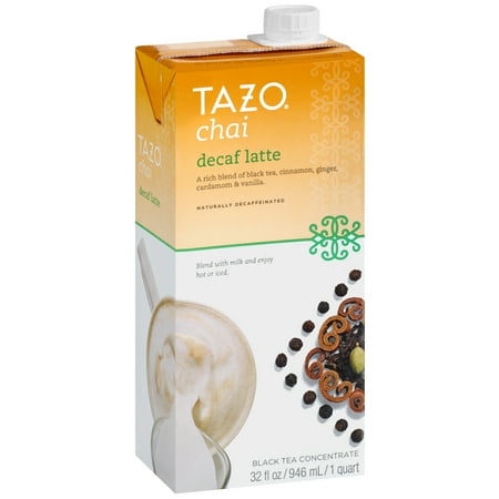 Where to buy tazo chai tea latte concentrate Tazo Chai, Spiced Black Tea Latte Concentrate, Ounce Containers Pack of 4 See more like this Tazo Chai Tea Latte Concentrate 32 oz, 1 quart - Pack of 3 by TAZO Brand New.
