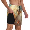 thumbnail image 2 of KLL Sunshine Golden Cloud Dog for Mens Swim Trunks Quick Dry Swim Shorts with Built-in Compression Liner Funny Swimwear Bathing Suits-Small, 2 of 6