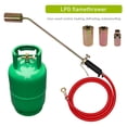 thumbnail image 2 of Pistola pulverizadora de gas soplete Pistola pulverizadora de gas licuado con 3 boquillas Antorcha de calefacción de gas JShteea El nuevo, 2 of 9