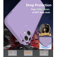 thumbnail image 4 of Compatible with Samsung A05 Case Silicone Liquid Dark Green, Soft Smooth Touch Phone for Samsung Galaxy A05 Case Silicone Shockproof Thin Cover (Purple), 4 of 14
