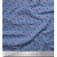 thumbnail image 1 of Soimoi Cotton Voile Fabric Scientific Lab Equipments Education Theme Printed Craft Fabric by The Yard 42 Inch Wide, 1 of 1
