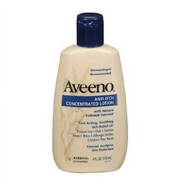 Aveeno Anti-itch Concentrated Lotion, 4 Fl Oz Part No. 003690 (1/ea)