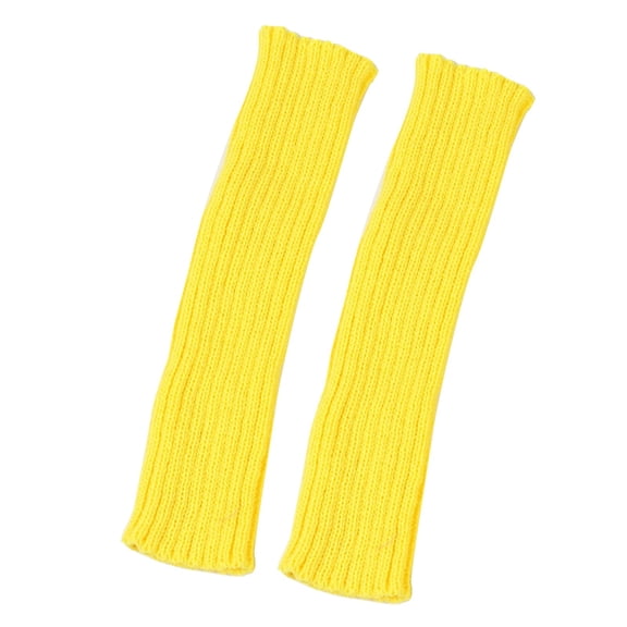 OJJCXA Womens Mens Gloves for Women Men Long Thumb Hole Fingerless Winter Warm Arm Warmer Mittens Gloves