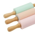thumbnail image 7 of Rolling Pin,9 Inch Rolling Pin Wooden Handle Rolling Pin For Kids Dough Rollers For Baking Home Kitchen, 7 of 7