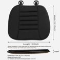 thumbnail image 3 of Car Seat Cushion Driver Seat Cushion with 1.2inch Comfort Memory Foam, Seat Cushion for Car, Office Chair and Home Chair, 3 of 5