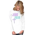 thumbnail image 4 of Christian Faith Jesus Freak Cross Long Sleeve TShirt Men Women Brisco Brands S, 4 of 5