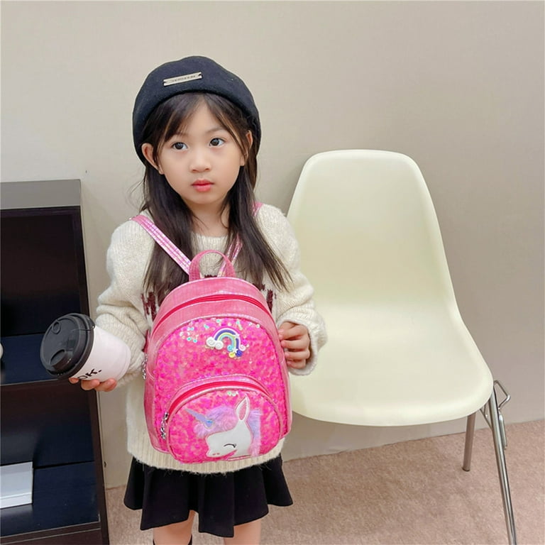 Leather unicorn clearance backpack