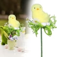 thumbnail image 2 of CoreLiving Rustic Chicken Figurine Farm Animal Decor Country Kitchen Sculpture Stylish Easter Artificial Flower Stem Dining Room Table Accessory for Home Centerpieces, 2 of 7