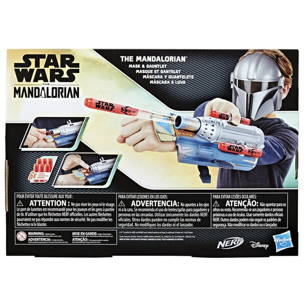 NERF Star Wars Mandalorian Mask & Gauntlet Set for Stores