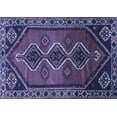thumbnail image 1 of Ahgly Company Indoor Rectangle Persian Blue Traditional Area Rugs, 3' x 5', 1 of 4