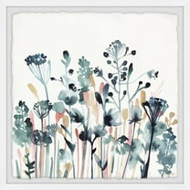 Marmont Hill Colorful Blooming Buds Framed Wall Art, 12" x 12"