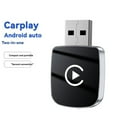 thumbnail image 2 of 2in1 AI Box Wireless Carplay Android Auto Plug and Play USB CarDongle BluetoothWiFi for Wired CarPlay/Andriod Auto Car A, 2 of 9