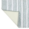 thumbnail image 7 of Mineral Spring Spa Luxe Stripe Polyester Tufted Bath Rug, Teal Stone, 17" x 24", 7 of 7