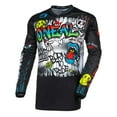 thumbnail image 3 of O'Neal 2024 Youth Element Rancid Motocross Offroad Riding Jersey Pant Combo (Black/White, YTH Small/20), 3 of 7