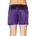 thumbnail image 2 of Intimo Mens' Classic Silk Boxer Shorts Lounge Sleepwear, 2 of 4