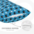 thumbnail image 5 of Fotbe Bowling Balls Pillow Cases - Envelope Closure - Luxury, Extra Soft, Cooling Pillow Covers - Wrinkle, Fade, Stain Resistant-16"x24", 5 of 8