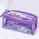 thumbnail image 4 of Bolsa de lápices de gran capacidad de seis capas, suministros de papelería, estuche transparente estético para bolígrafos, bolsa para lápices con cremallera para niñas, suministros escolares, 4 of 4
