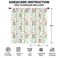 thumbnail image 2 of Blackout Kids Curtains,Colorful Highland Cow Bathtub Pattern Childrens Insulated Curtains Set Of 2,Bedroom Essentials,Toddler Room Decor 42"x84", 2 of 5