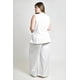 thumbnail image 3 of Conjunto elegante a rayas Roman Fashion /Tallas Extras, 9007 (Blanco) blanco 36, 3 of 6