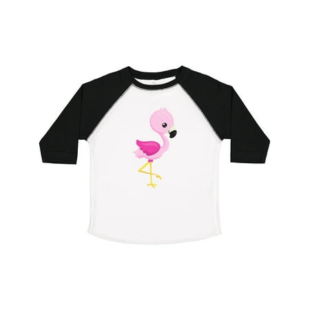 

Inktastic Cute Flamingo Baby Flamingo Pink Flamingo Bird Gift Toddler Toddler Girl T-Shirt