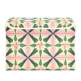 thumbnail image 7 of Yayeee Collapsible Cube Storage Bin with Lid Fabric Closet Decorative Basket with Handles, Pink Symmetrical Stars, 7 of 7