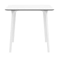 thumbnail image 2 of Compamia Maya Table à Manger de Patio Carré de 31 Pouces en Blanc, 2 of 22