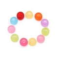thumbnail image 6 of 200pcs Acrylic Hair Beads for Kids Girls Braids Glow In Dark with Round Colorful Design for DIY Girls Hair Decors, 6 of 20
